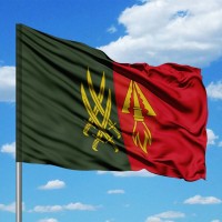 Прапор 1201 окремий зенітний ракетний дивізіон 20 АК два кольори